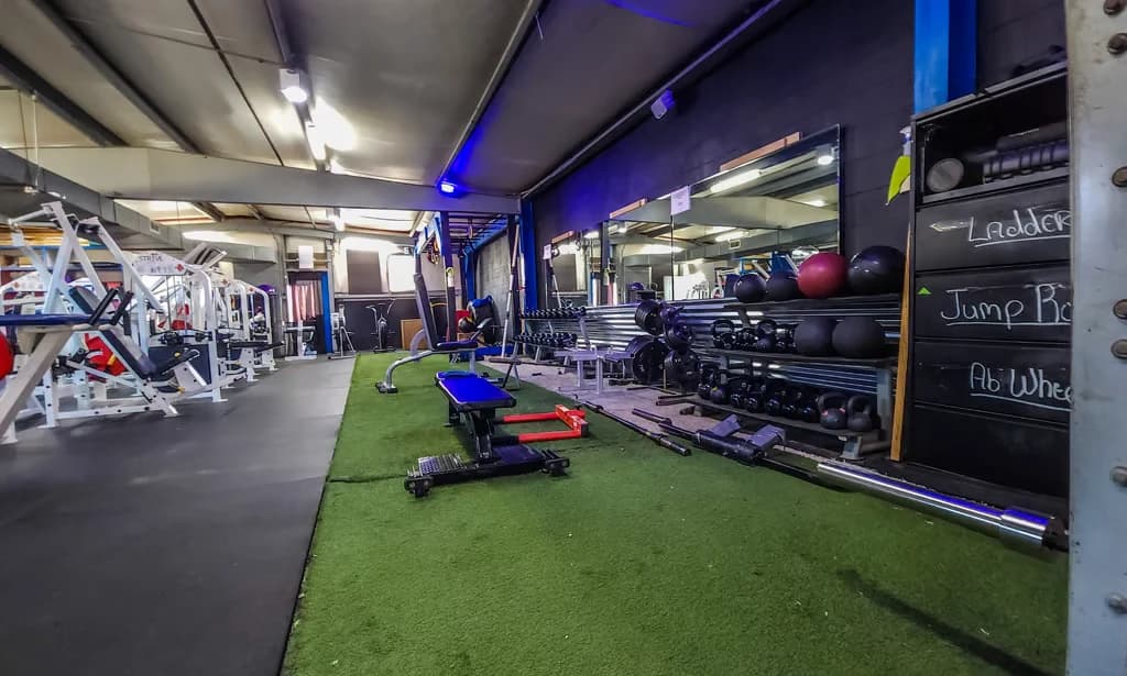 The Rock fitness equipment