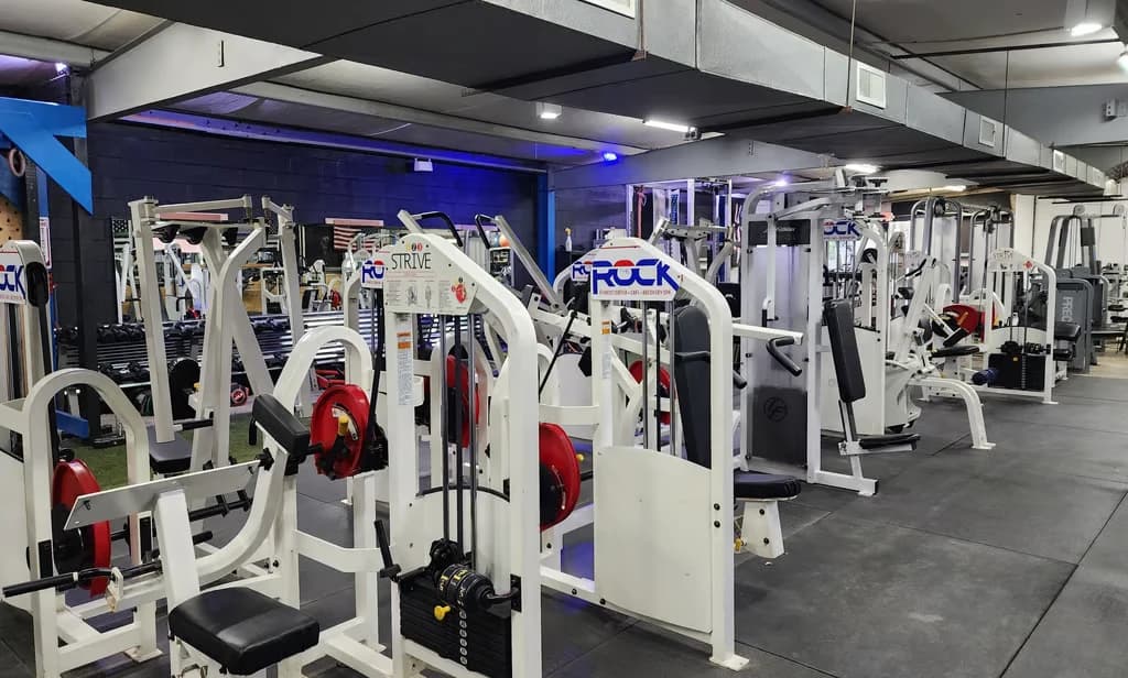 The Rock fitness equipment